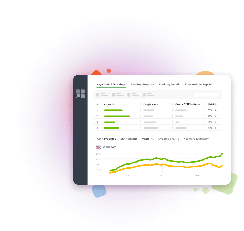 Competitor keyword checker tool by SEO PowerSuite