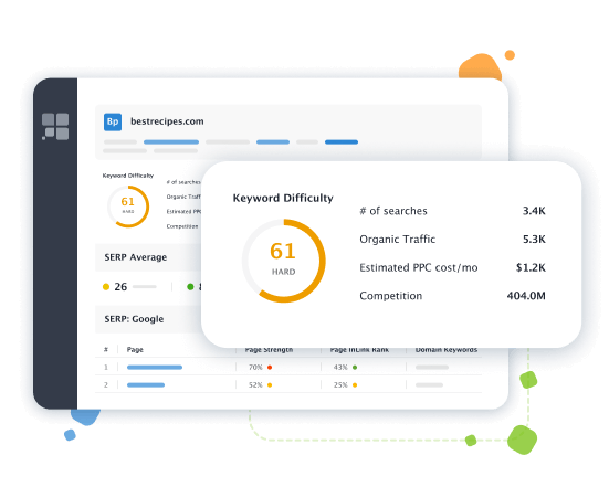 SERP-analyse in Rank Tracker