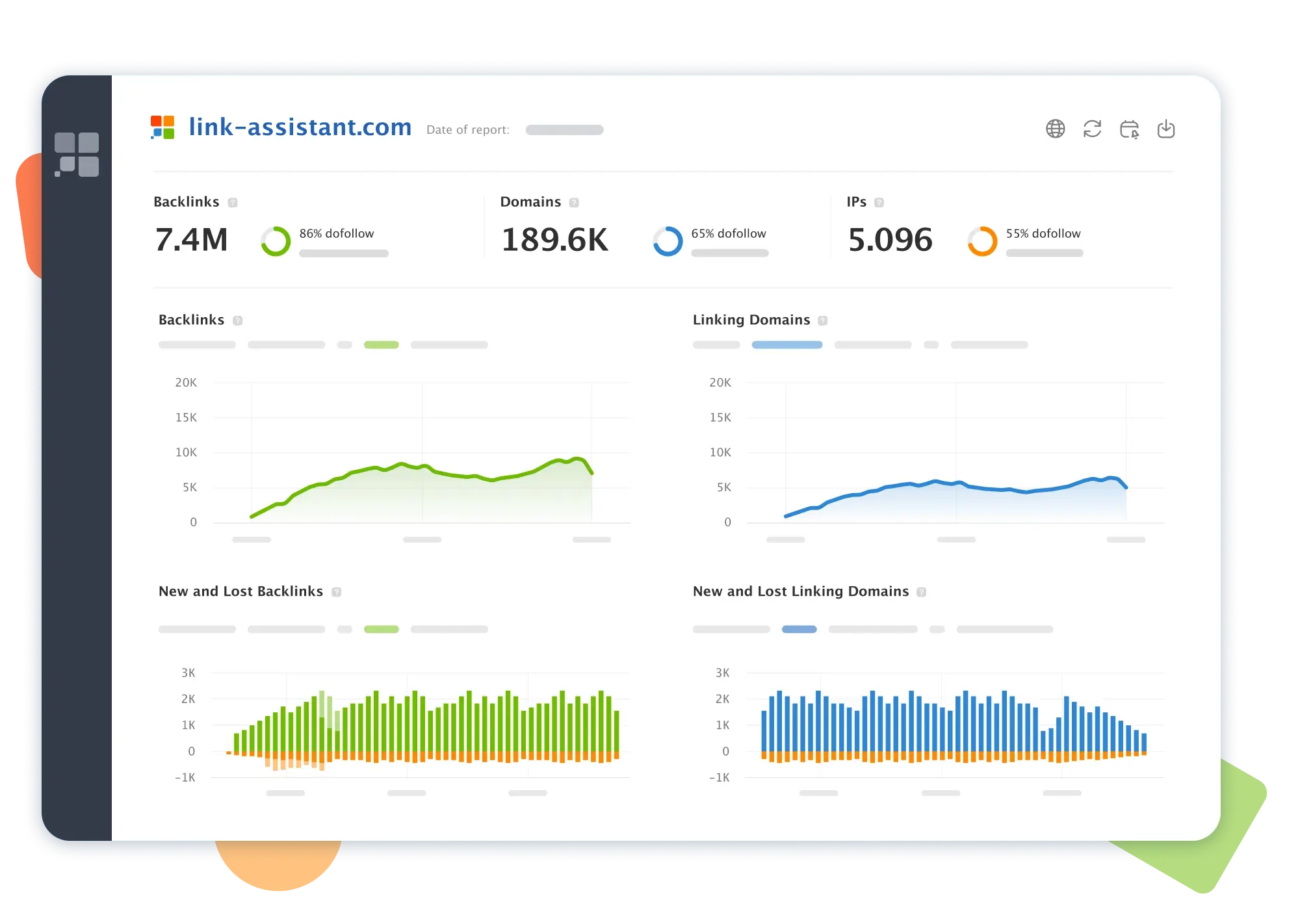 Zusammenfassung der Backlinks