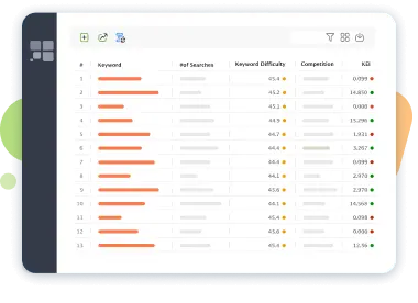 Spotting low-competition keywords with low search volume in Rank Tracker