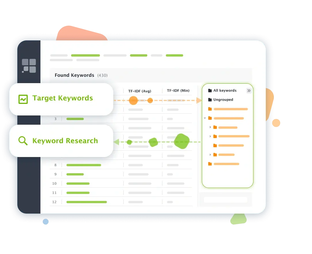 Synchronized keyword groups in all modules