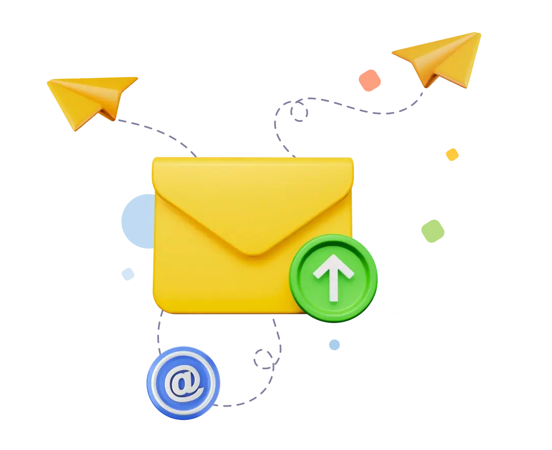 Enviar un correo electrónico a un proveedor de vínculo de retroceso