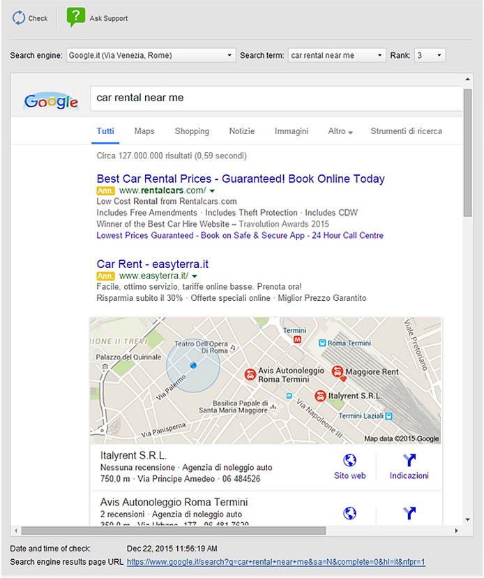 google places rank tracker software