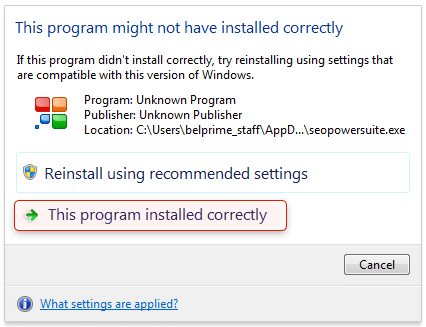 windows 10 required applications are not installed correctly