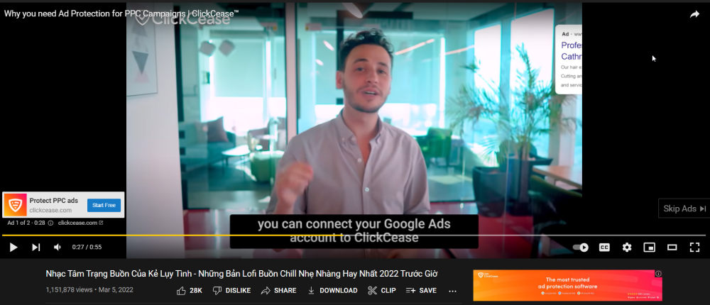 YouTube Video Ad