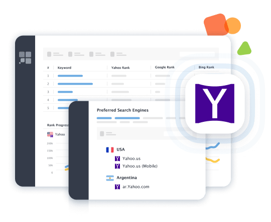 Yahoo rank tracker and keyword tool