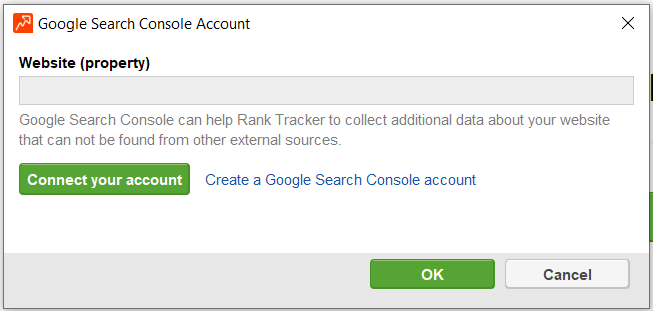 connect GSC account