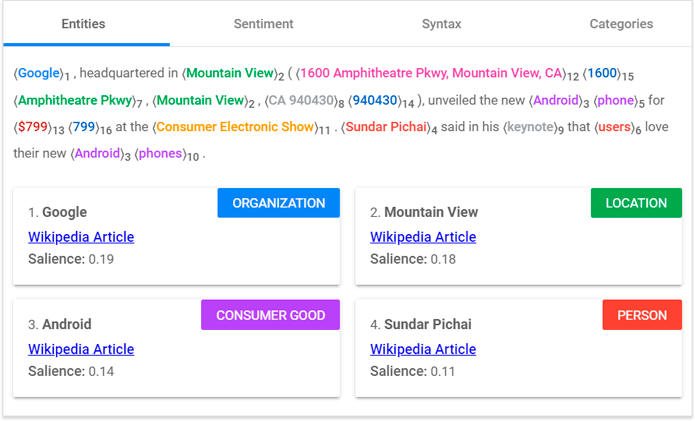 nlp api