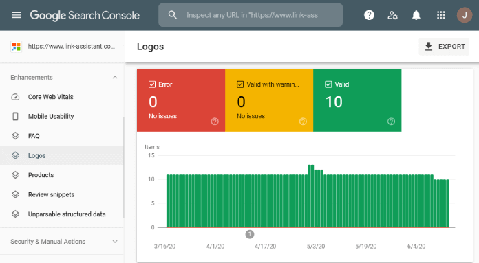 How to check Schema markup enhancements in Google Search Console