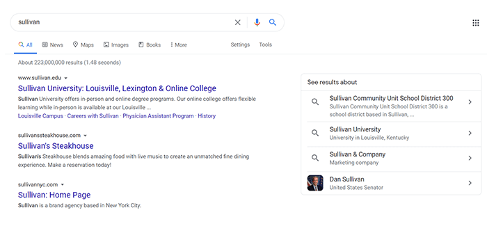 Search Results