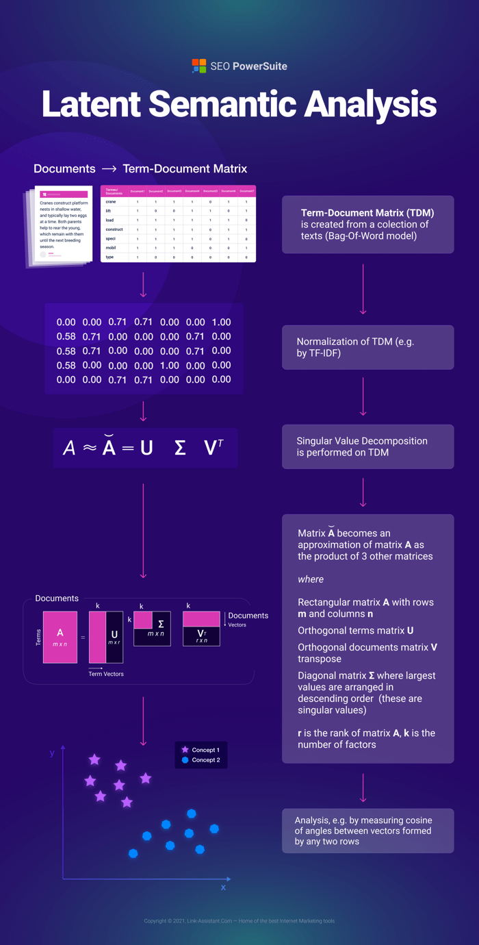 Infografía de descripción de LSI