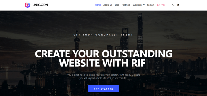 Rife theme for WordPress