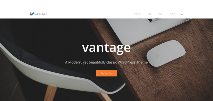 Vantage free theme