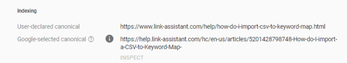 google chose different canonical instead of the one you specified