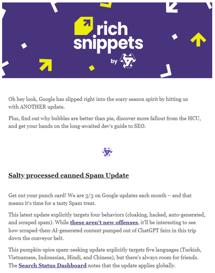 Rich Snippets digest