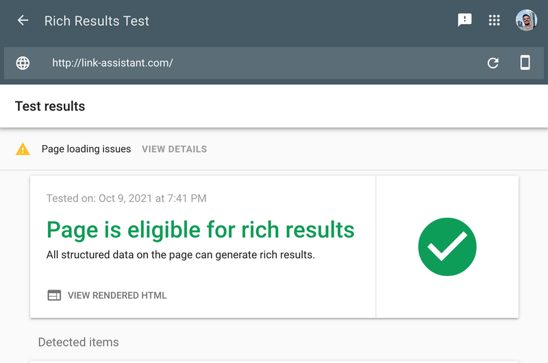 How to run Google Rich Results Test