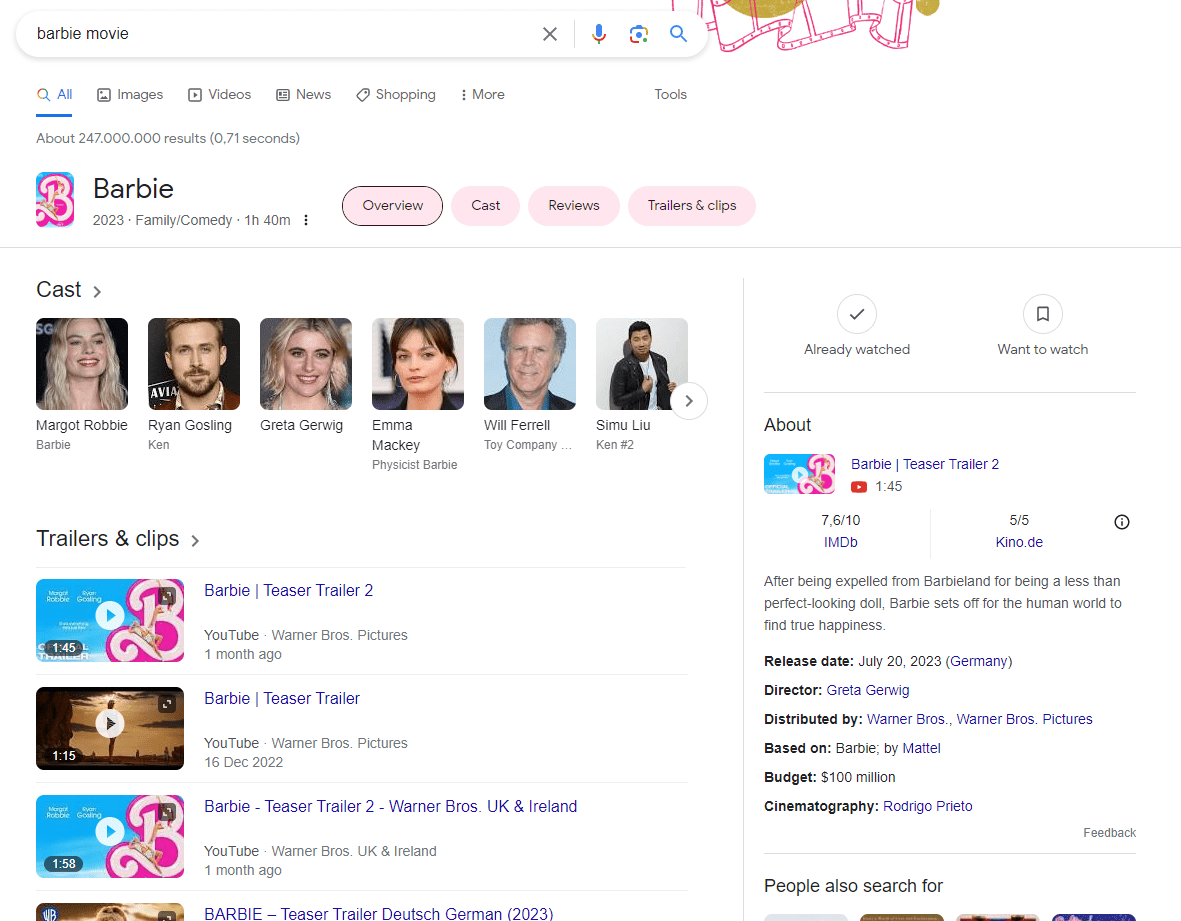 Search result 